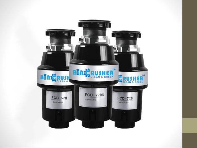 Kitchen waste disposal machine